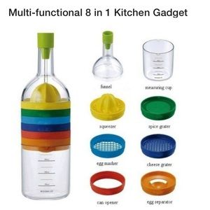 Multifunctional 8-in-1 kitchen gadget